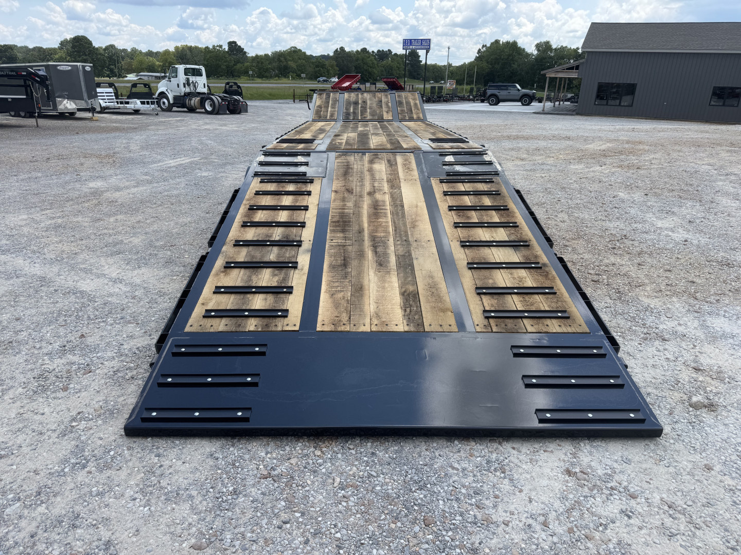 New 2026 Behnke Step Deck Trailer | 102" x 46' | 60K GVWR