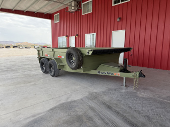 New 2026 RawMaxx 77X12 10K MDX DUMP Dump Trailer