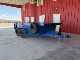 New 2026 RawMaxx 77X12 10K MDX DUMP Dump Trailer