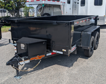 New 2026 Down 2 Earth Trailers 6X10 DUMP 7K Dump Trailer