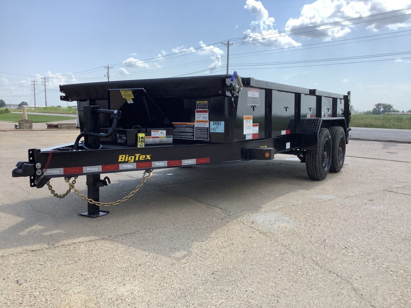 New 2026 Big Tex Trailers 16LP 83x16x2 (17.5K) Heavy Duty Ultra Low Profile Dump