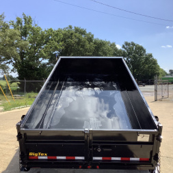 New 2026 Big Tex Trailers 14LX 83x14x2 (14K) Channel Tandem Axle Dump Trailer