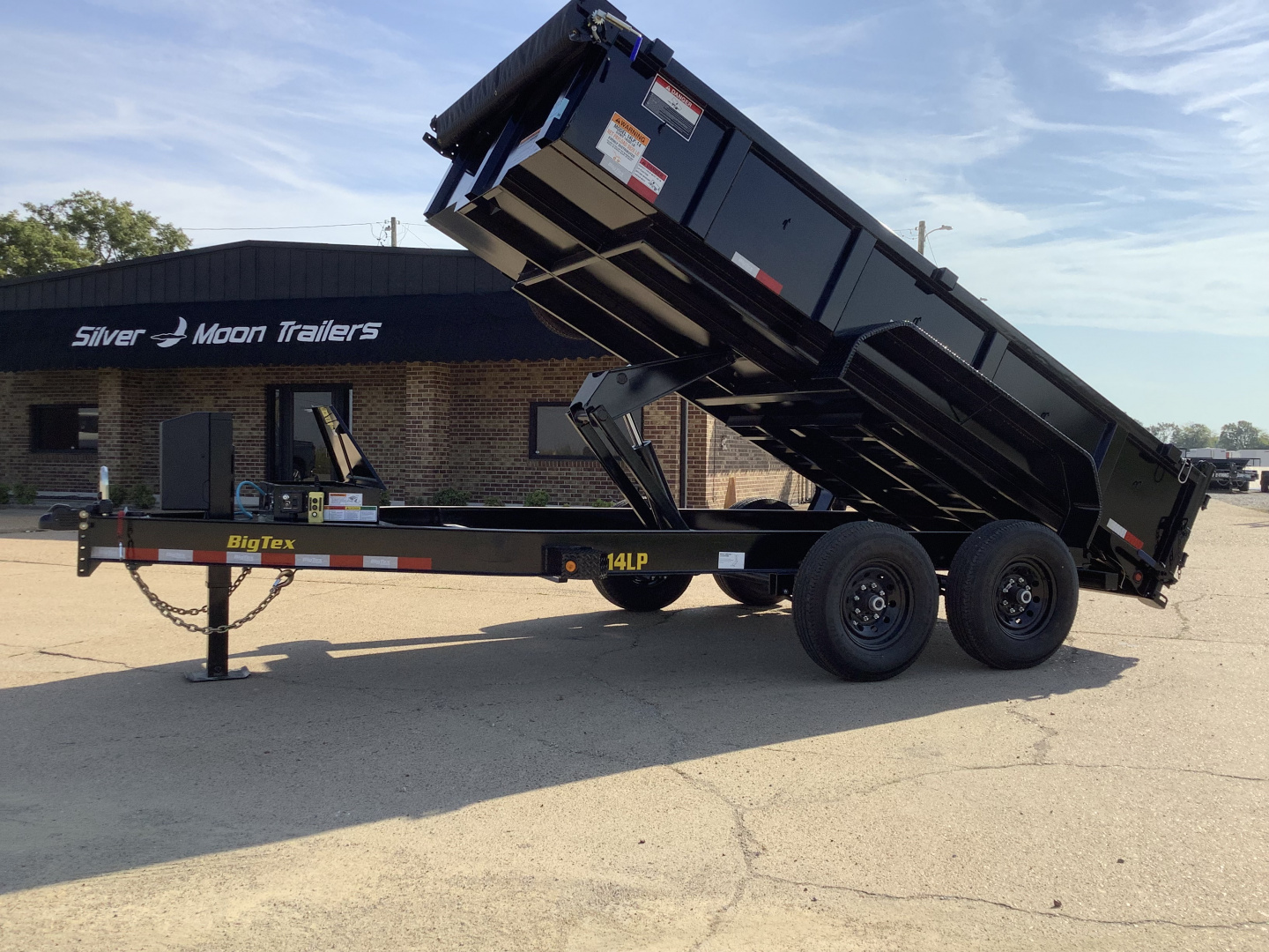 New 2026 Big Tex Trailers 14LP 83x14x2 (14K) Heavy Duty Ultra Low Profile Dump