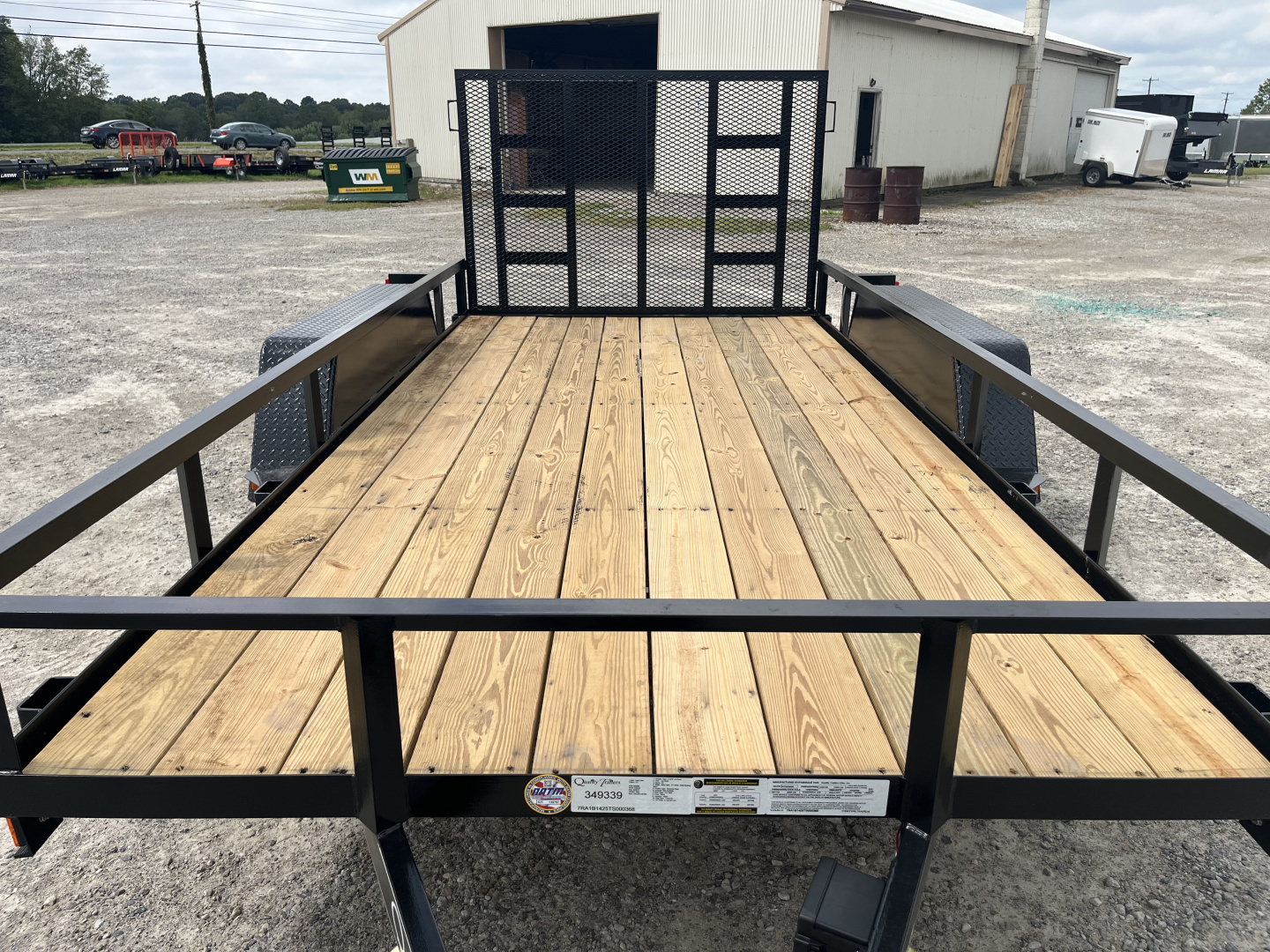 New 2026 Quality Trailers 77X14 Utility Trailer 7K