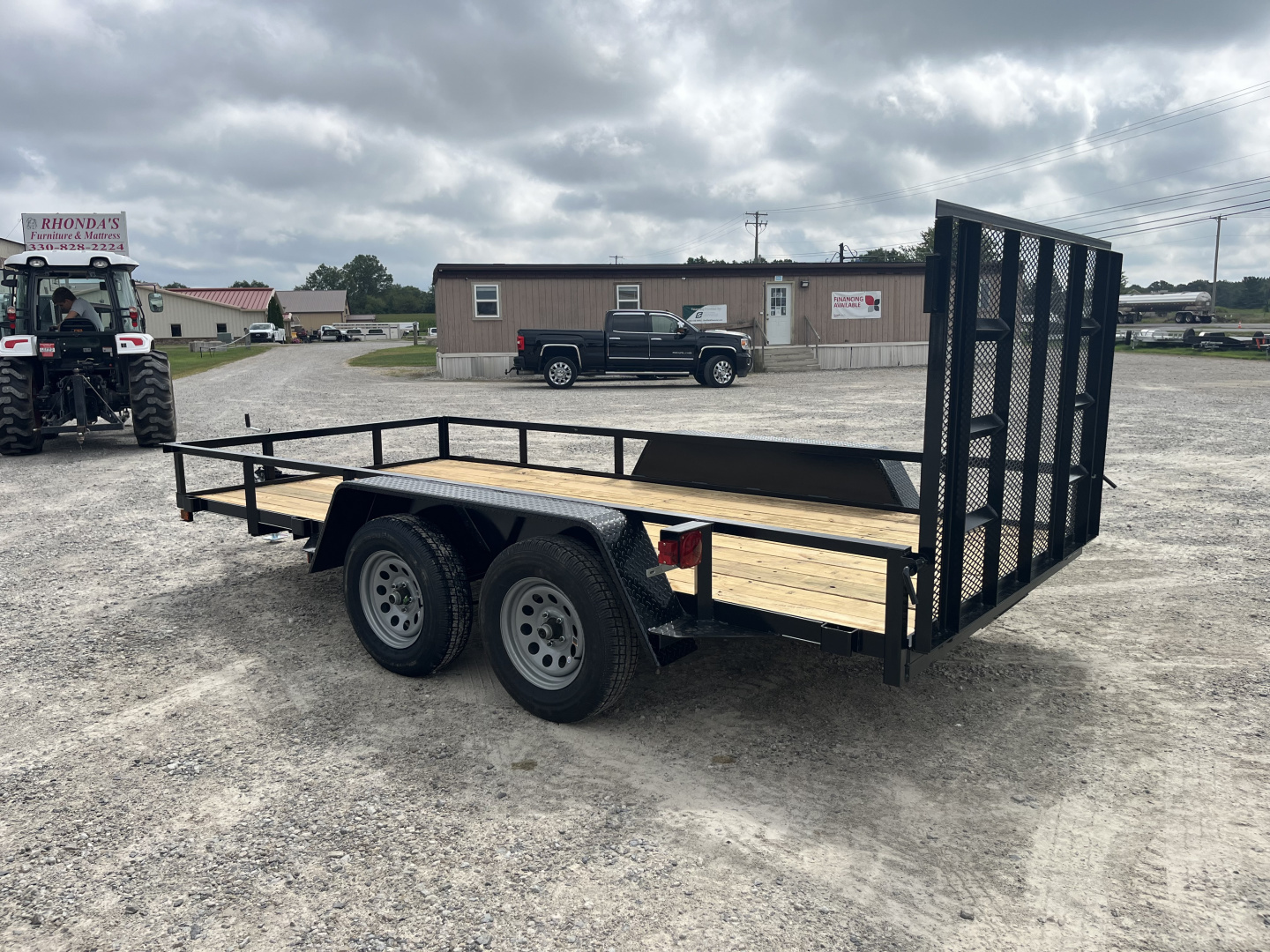 New 2026 Quality Trailers 77X14 Utility Trailer 7K