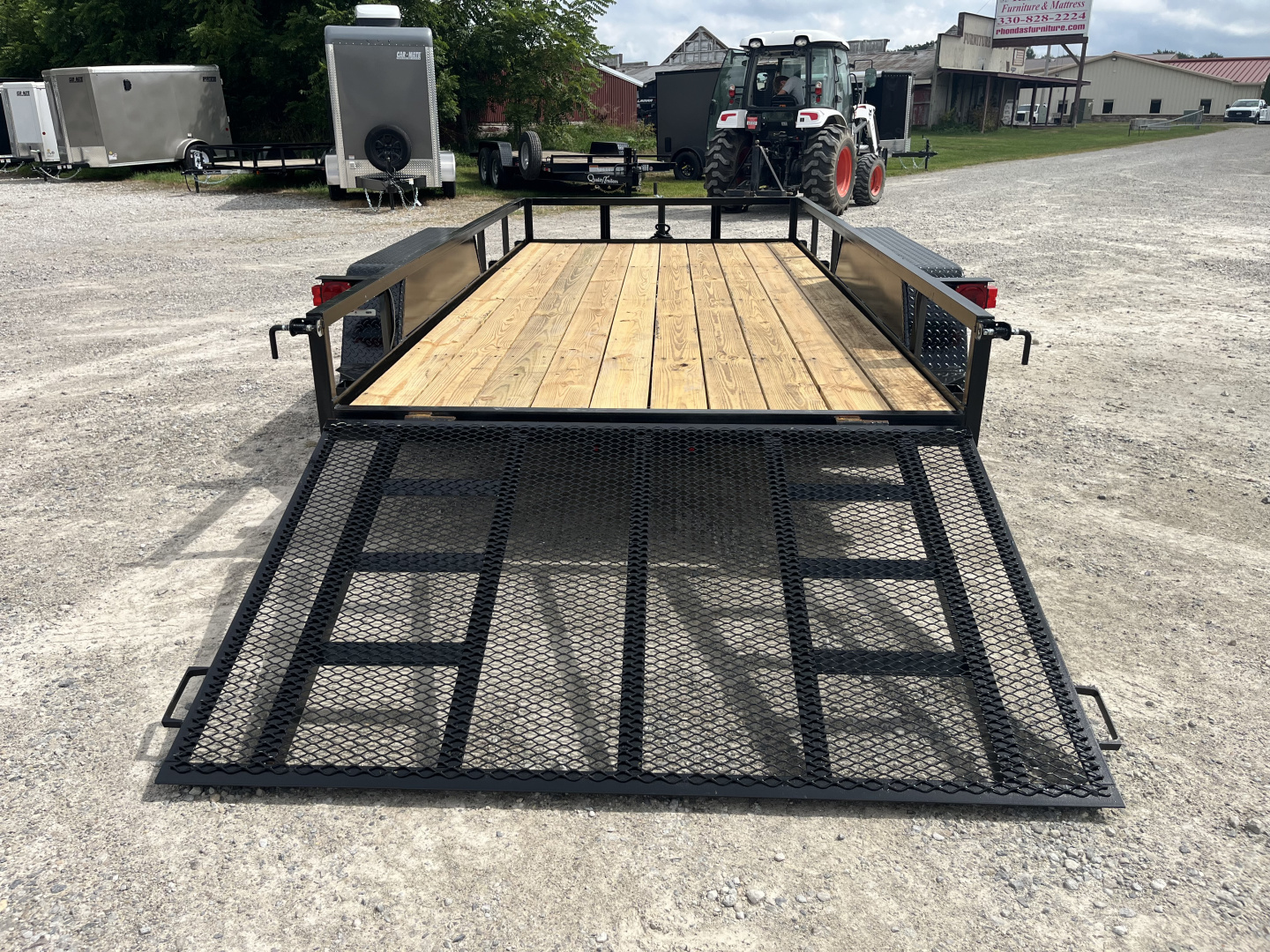 New 2026 Quality Trailers 77X14 Utility Trailer 7K
