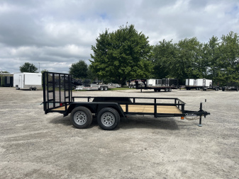 New 2026 Quality Trailers 77X14 Utility Trailer 7K