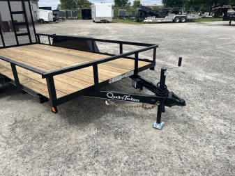 New 2026 Quality Trailers 77X14 Utility Trailer 7K