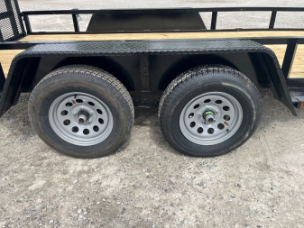 New 2026 Quality Trailers 77X14 Utility Trailer 7K