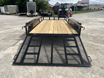 New 2026 Quality Trailers 77X14 Utility Trailer 7K