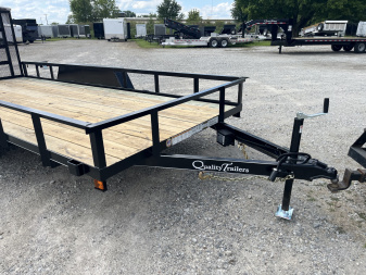 New 2026 Quality Trailers 77X16 Utility Trailer 7K