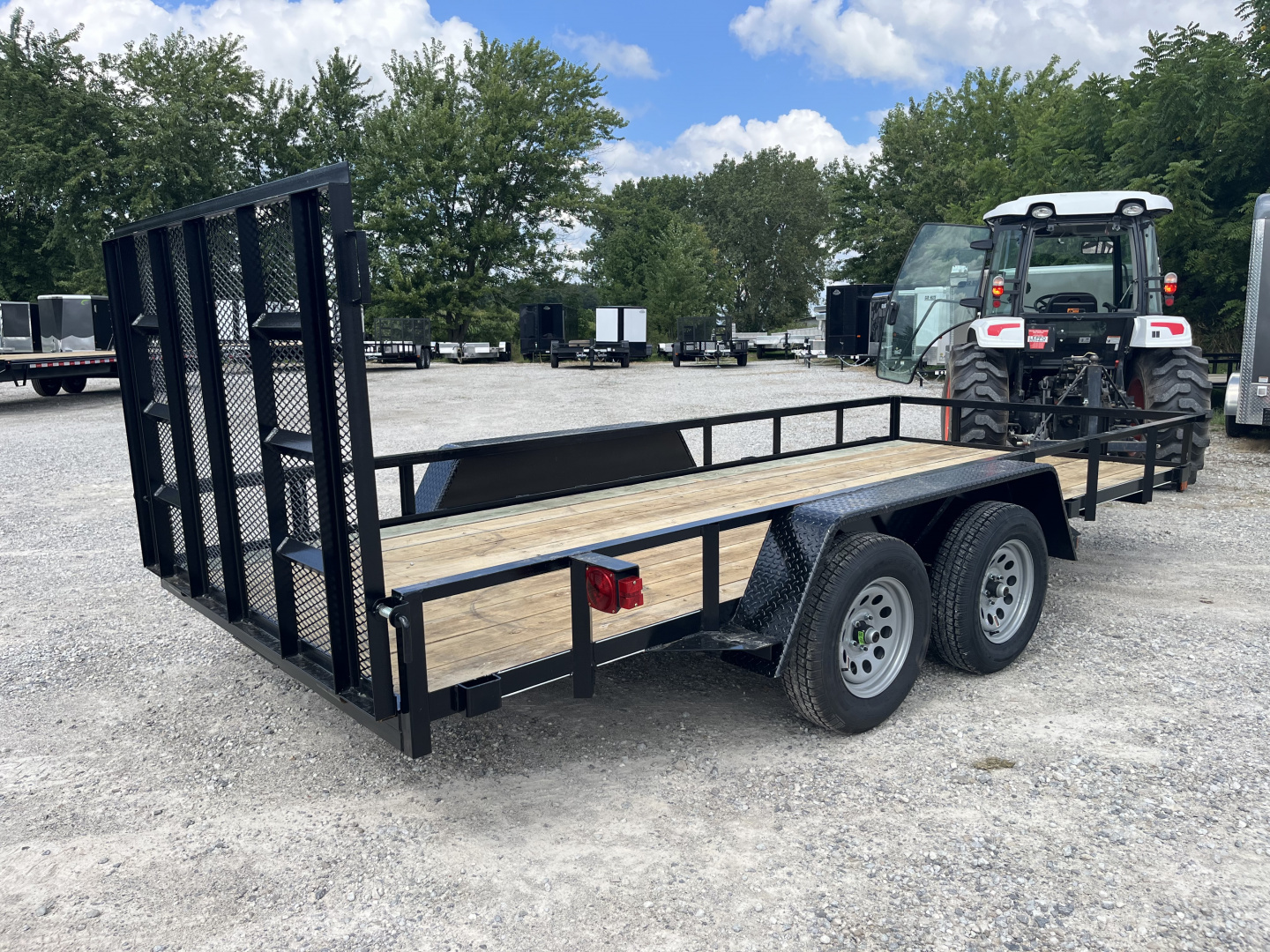 New 2026 Quality Trailers 77X16 Utility Trailer 7K