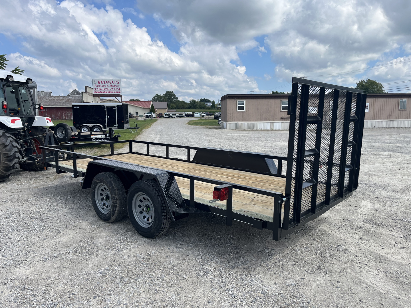New 2026 Quality Trailers 77X16 Utility Trailer 7K