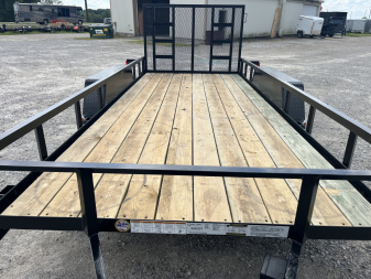 New 2026 Quality Trailers 77X16 Utility Trailer 7K