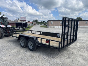 New 2026 Quality Trailers 77X16 Utility Trailer 7K