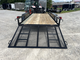New 2026 Quality Trailers 77X16 Utility Trailer 7K