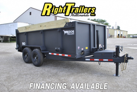 New 2026 7X14 Watchdog Dump Trailer