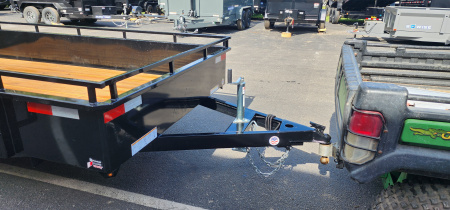 New 6 x 12 Sure-Trac 14" Steel High Side Landscape Trailer 3k