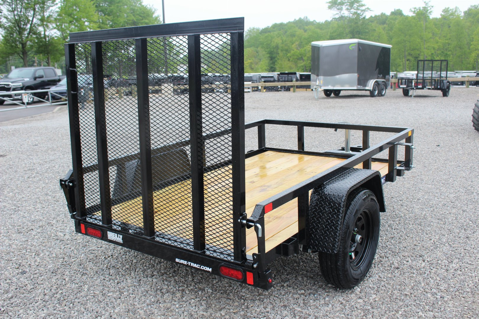 New 2025 Sure-Trac 5' x 8' Single Axle Tube Top Utility Trailer - 2990# GVW
