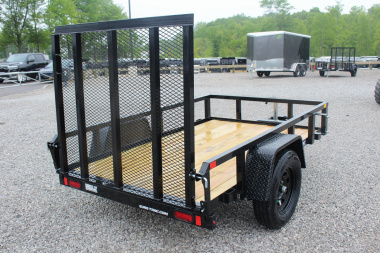 New 2025 Sure-Trac 5' x 8' Single Axle Tube Top Utility Trailer - 2990# GVW