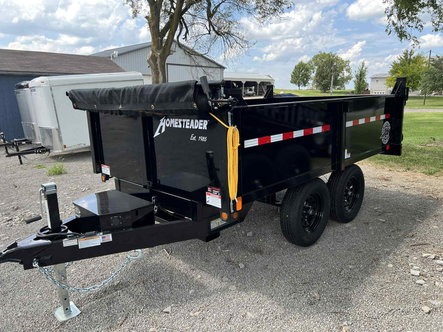 New 2026 Homesteader 610LB Dump Trailer