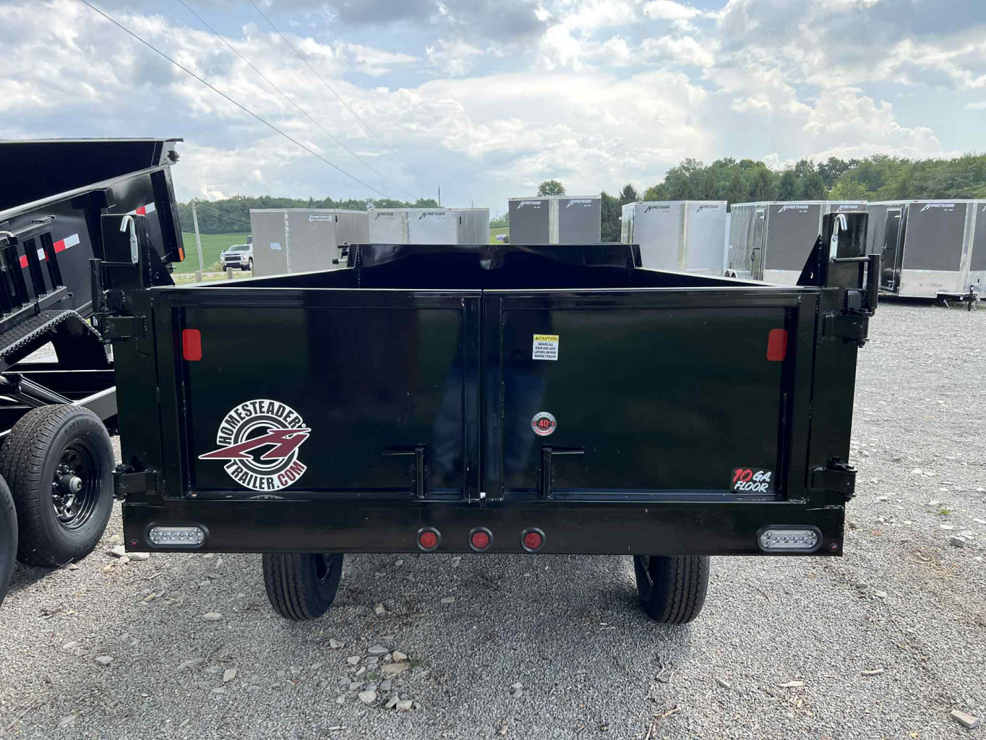 New 2026 Homesteader 610LB Dump Trailer