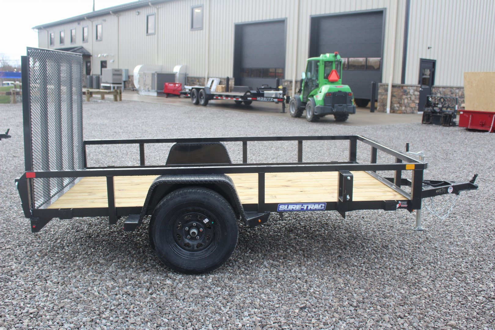 New 2025 Sure-Trac 6' x 10' Single Axle Tube Top Utility Trailer - 2990# GVW