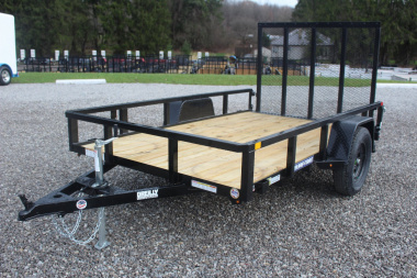 New 2025 Sure-Trac 6' x 10' Single Axle Tube Top Utility Trailer - 2990# GVW
