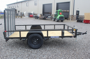New 2025 Sure-Trac 6' x 10' Single Axle Tube Top Utility Trailer - 2990# GVW