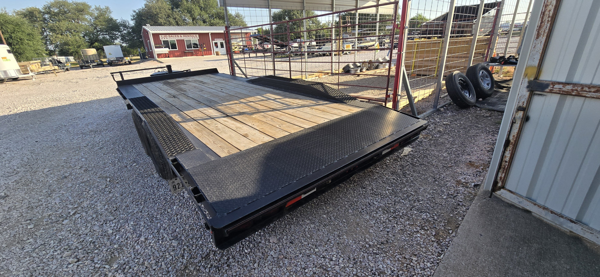 Used 2024 Triple R 102" X 20' Equipment Trailer
