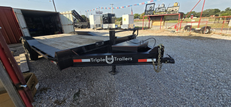 Used 2024 Triple R 102  X 20' Equipment Trailer