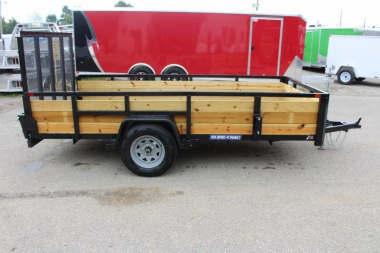 New 2025 Sure-Trac 6' x 12' 3-Board Utility Trailer - 2990# GVW