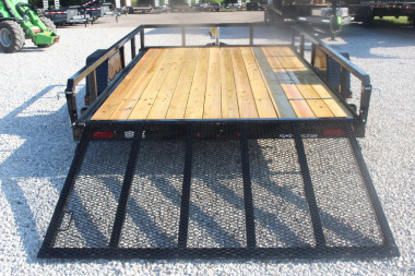 New 2026 Sure-Trac 7' x 12' Single Axle Tube Top Utility Trailer - 2990# GVW
