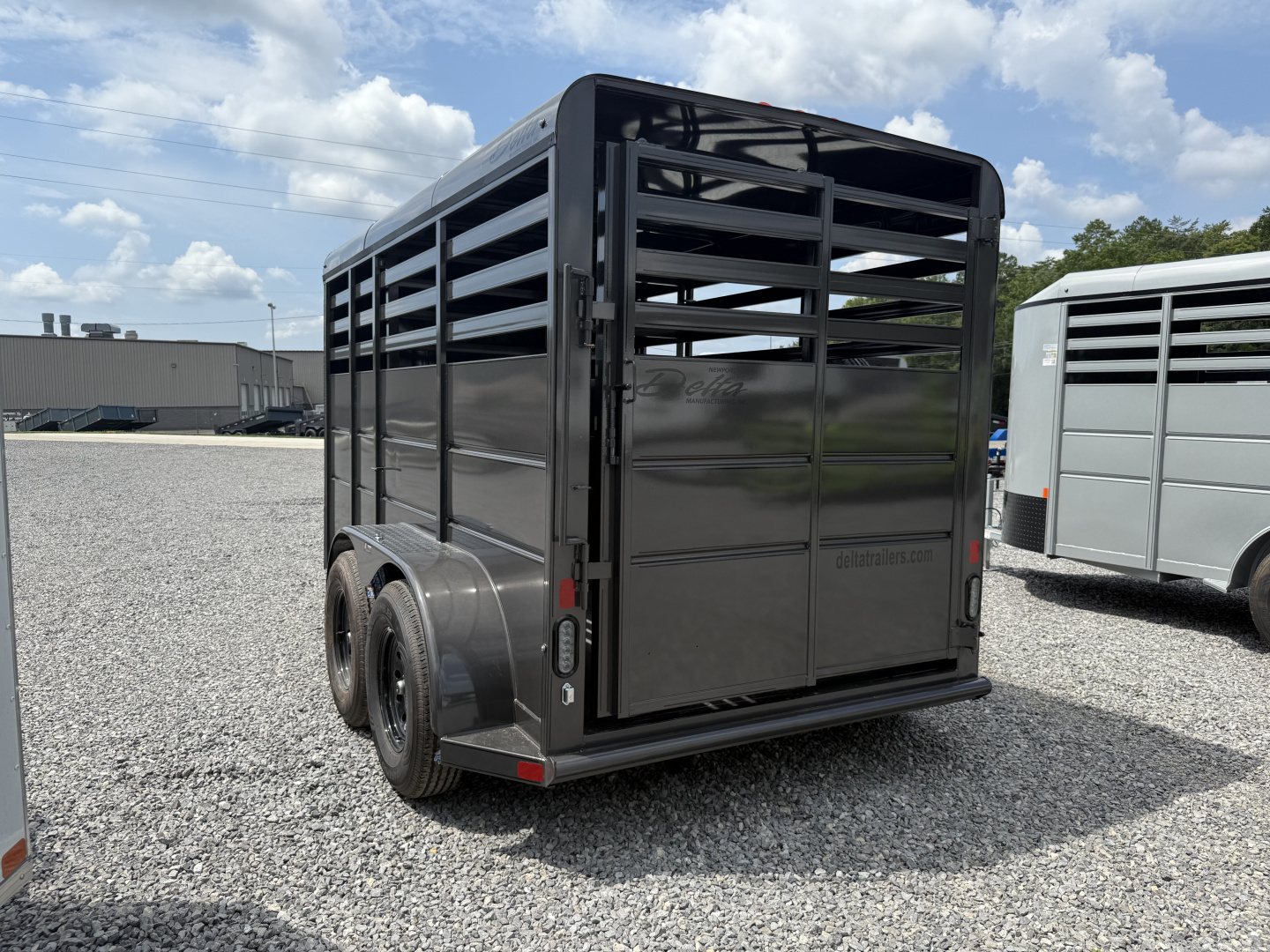 New 2025 Delta Trailers 14' 6W 6'6' Stock / Stock Combo Trailer