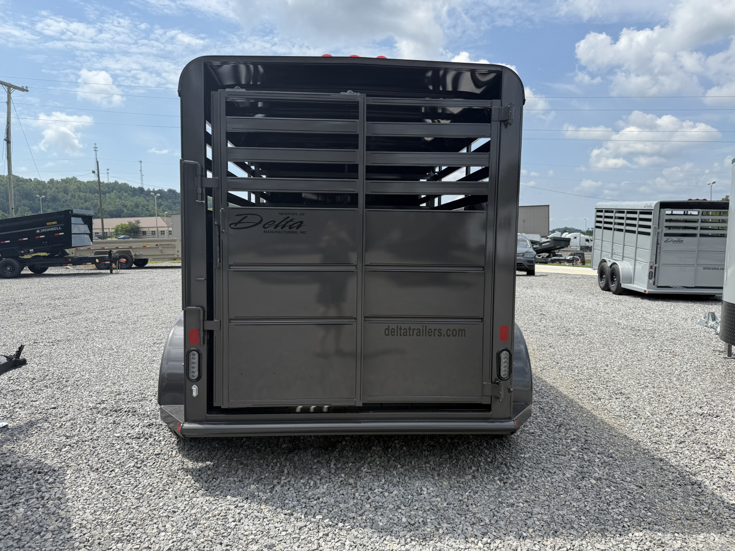 New 2025 Delta Trailers 14' 6W 6'6' Stock / Stock Combo Trailer