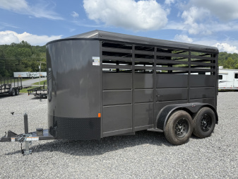 New 2025 Delta Trailers 14' 6W 6'6' Stock / Stock Combo Trailer
