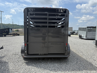New 2025 Delta Trailers 14' 6W 6'6' Stock / Stock Combo Trailer