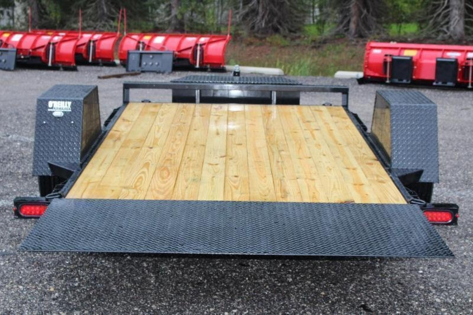 New 2025 Sure-Trac 6' 6" x 12' Gravity Tilt Trailer - 10000# GVW