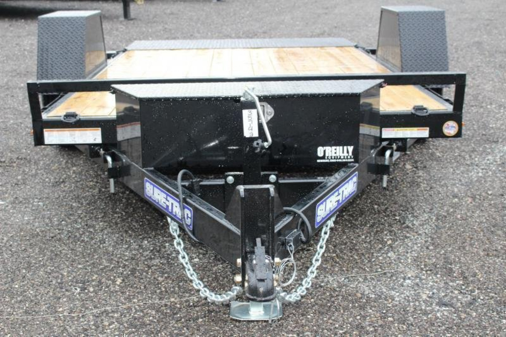 New 2025 Sure-Trac 6' 6" x 12' Gravity Tilt Trailer - 10000# GVW