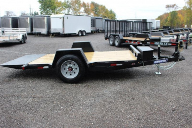 New 2025 Sure-Trac 6' 6" x 12' Gravity Tilt Trailer - 10000# GVW