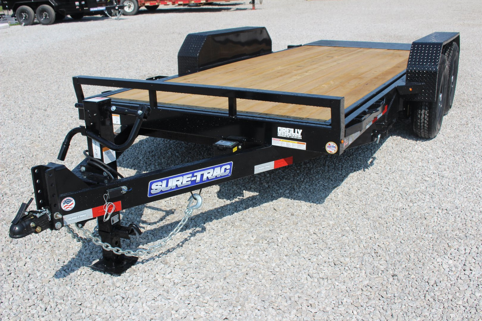 New 2025 Sure-Trac 82" x 16' Tilt Trailer - 14,000# GVW