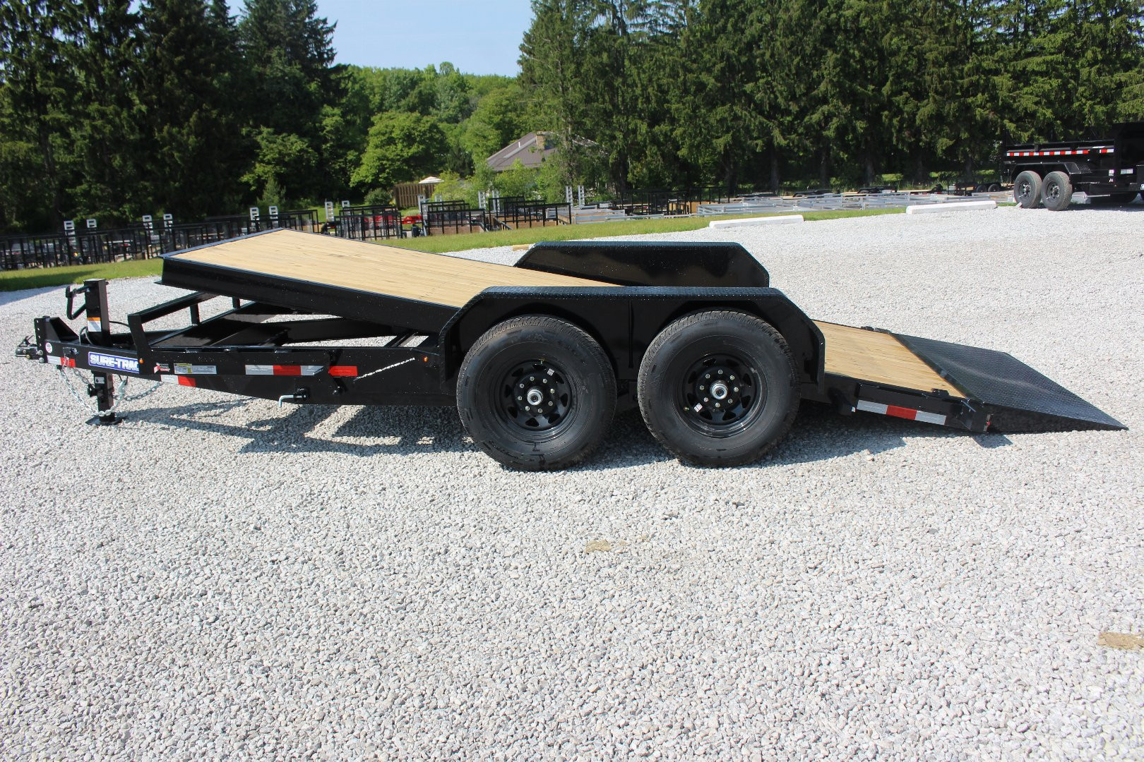 New 2025 Sure-Trac 82" x 16' Tilt Trailer - 14,000# GVW