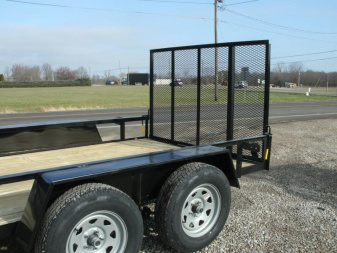 New 2026 AMO 76  X 12 UT Landscape w/ Gate Utility Trailer