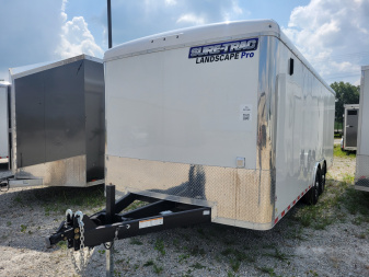 New 2026 Sure-Trac 8.5x20 Landscape Pro Round Top Cargo / Enclosed Trailer