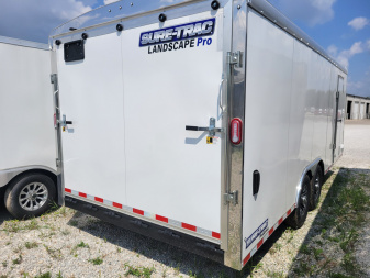 New 2026 Sure-Trac 8.5x20 Landscape Pro Round Top Cargo / Enclosed Trailer