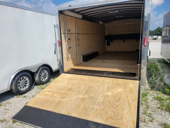 New 2026 Sure-Trac 8.5x20 Landscape Pro Round Top Cargo / Enclosed Trailer