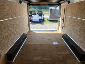 New 2026 Sure-Trac 8.5x20 Landscape Pro Round Top Cargo / Enclosed Trailer