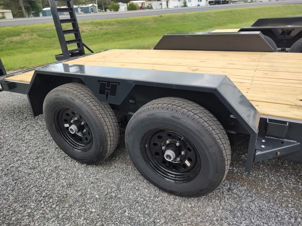 New 2027 Hillcrest Trailers 7'X20' 10K GVW Equipment Trailer