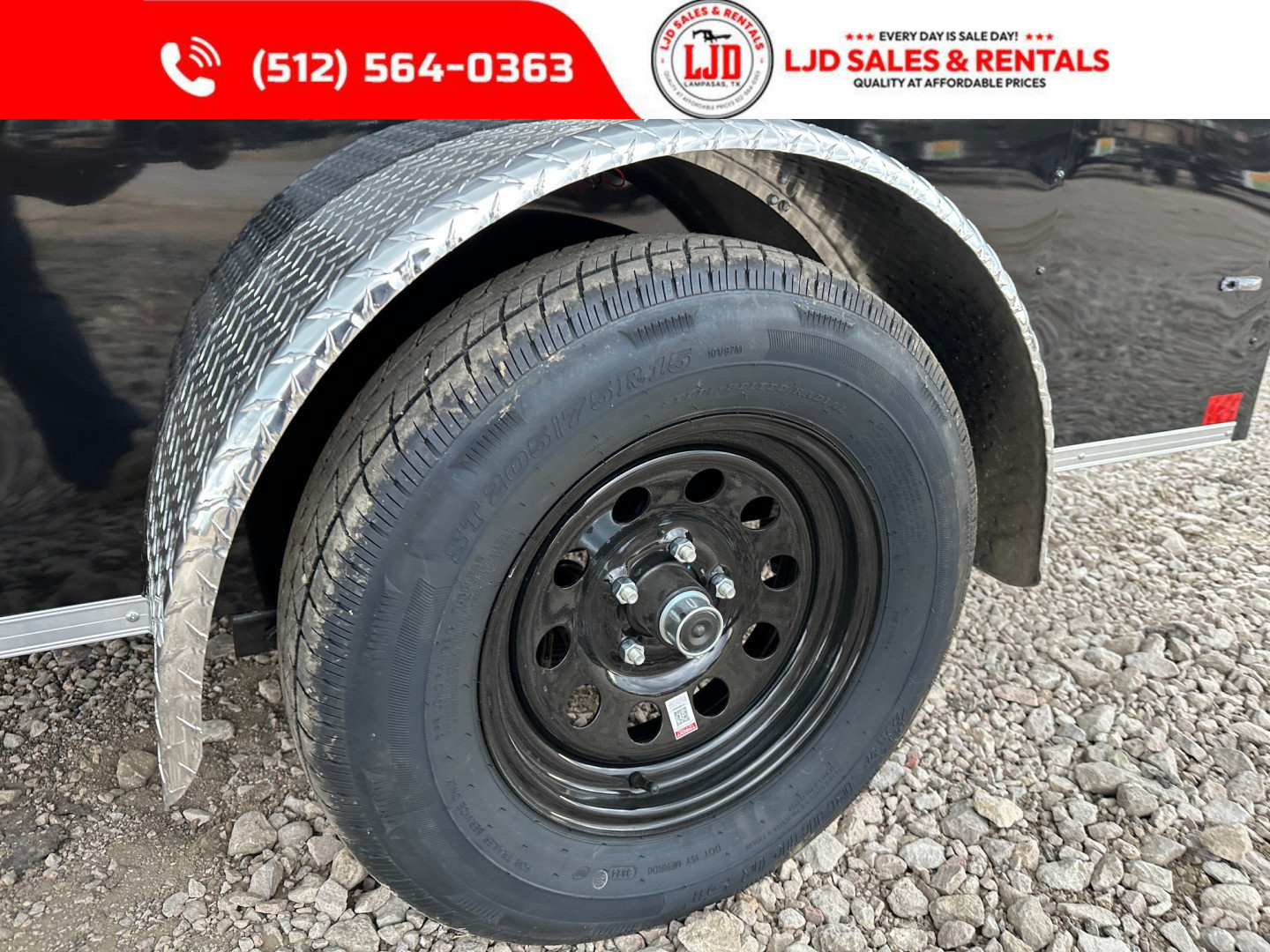 New 2025 Stallion 6'x10'x6'6" Enclosed Cargo Trailer