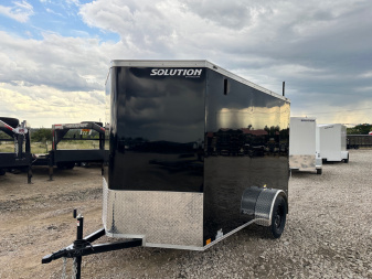 New 2025 Stallion 6'x10'x6'6" Enclosed Cargo Trailer